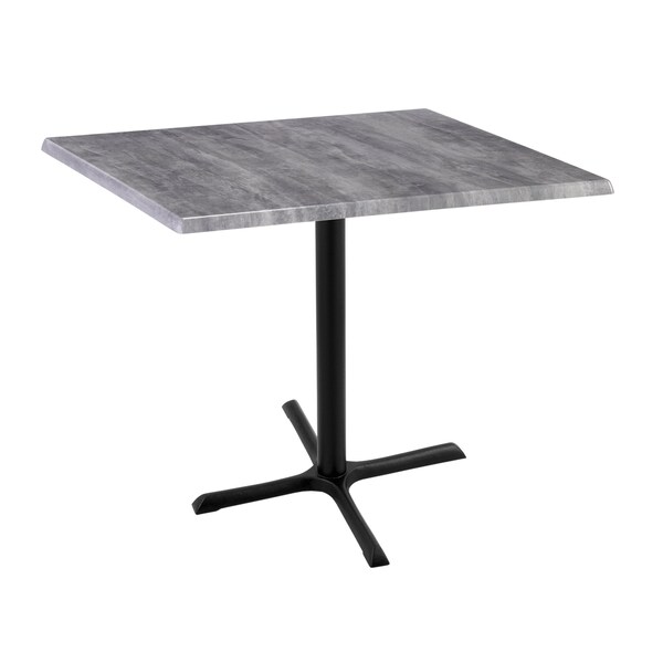 36" Tall In/Outdoor All-Season Table, 36" x 36" Square Greystone Top
